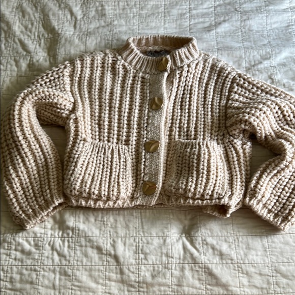 Zara Chunky Knit Sweater - Picture 1 of 11